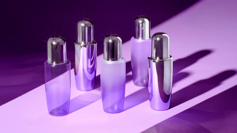 Premium metallized bottle